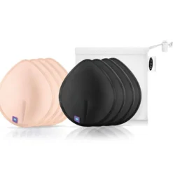 Lot de 8 coussinets d'allaitement lavables couleurs