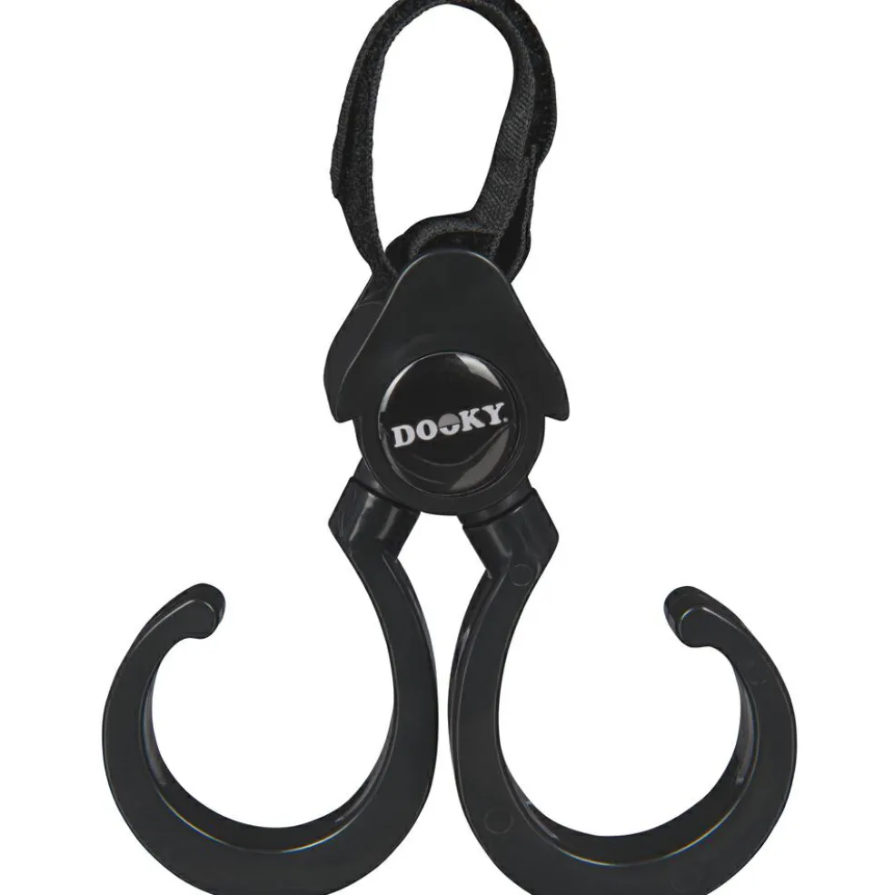 Lot de 2 crochets 360° pour poussette