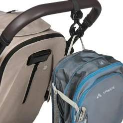 Lot de 2 crochets 360° pour poussette