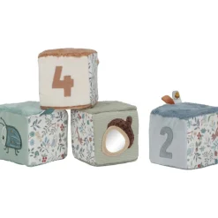 Lot de 4 cubes doux Forest Friends