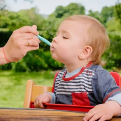 Lot de 3 cuillères à double embout Ourson
