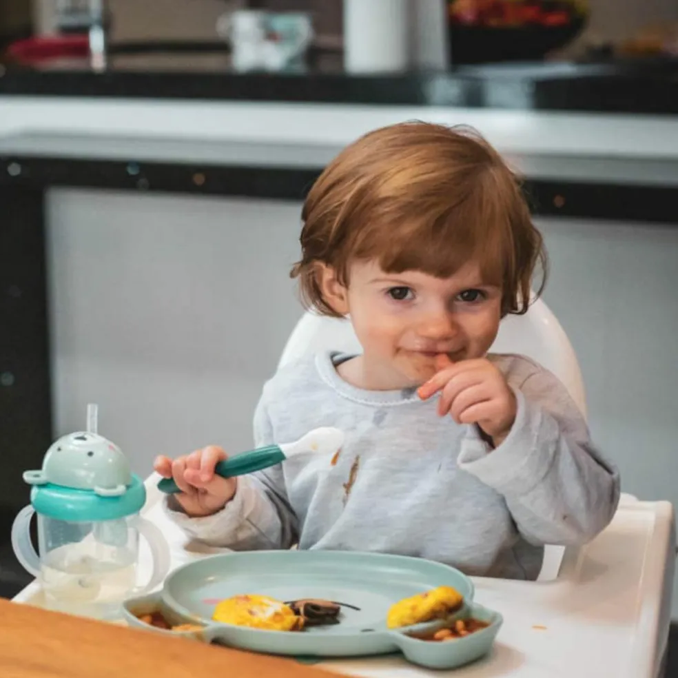 Lot de 3 cuillères à double embout Ourson