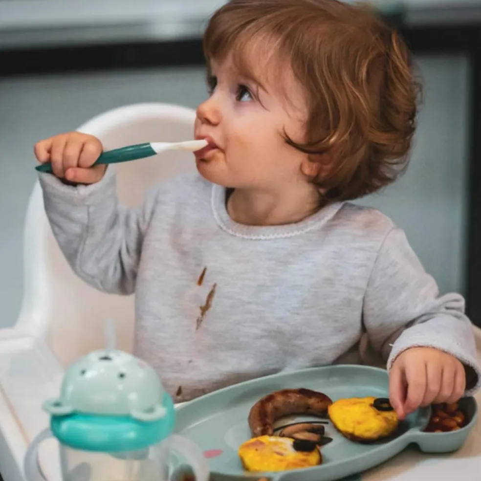 Lot de 3 cuillères à double embout Ourson