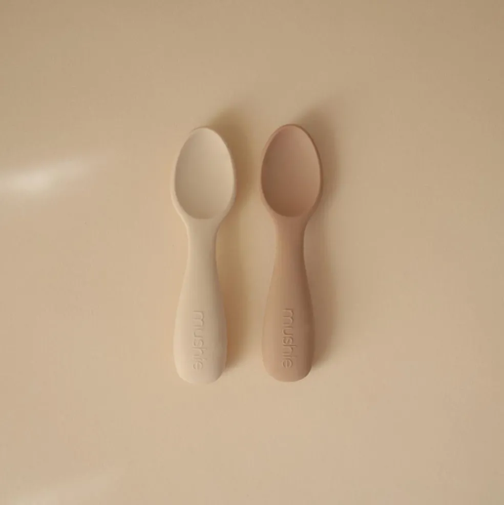 Lot de 2 cuillères bébé Natural-Shifting sand