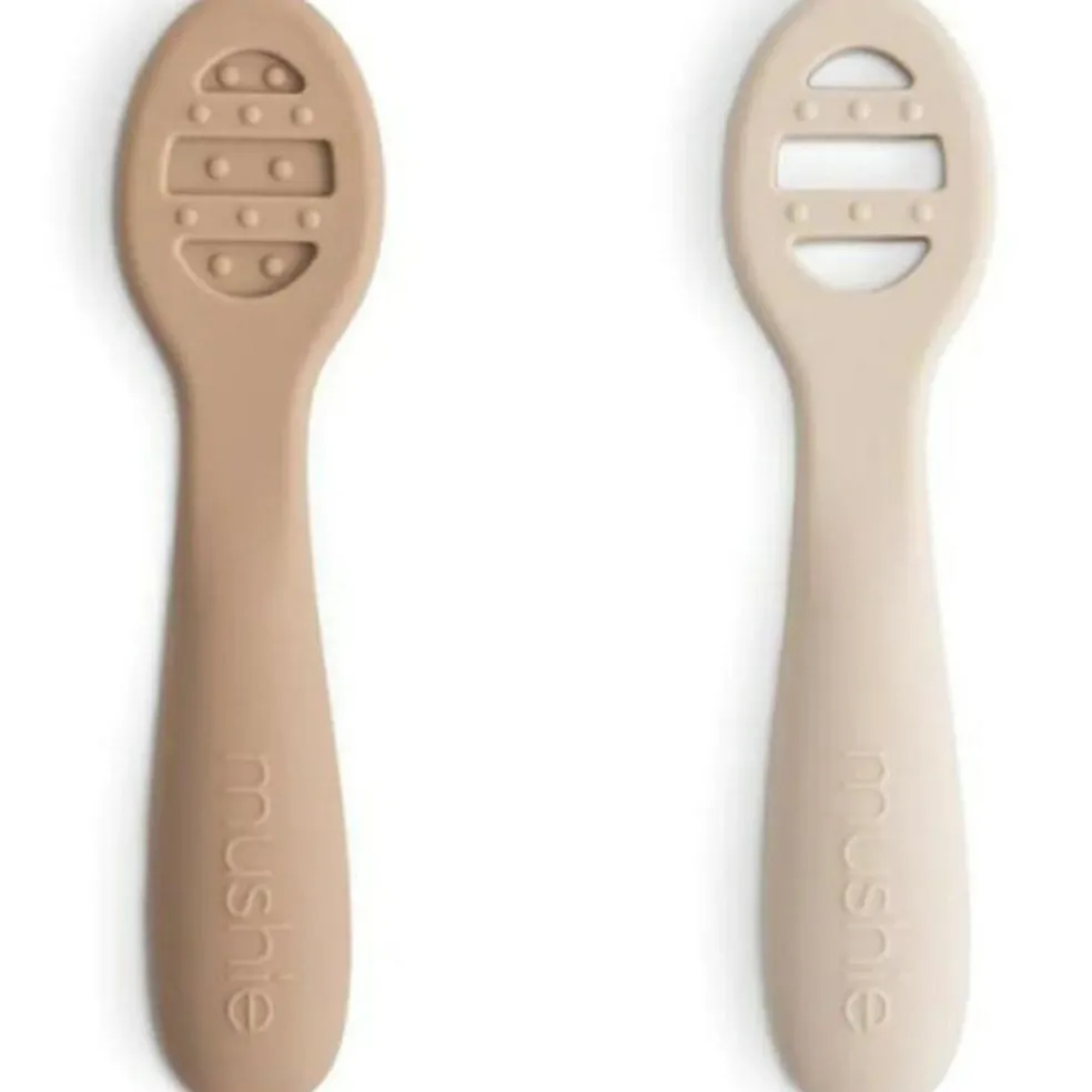 Lot de 2 cuillères d'apprentissage Natural-Shifting Sand