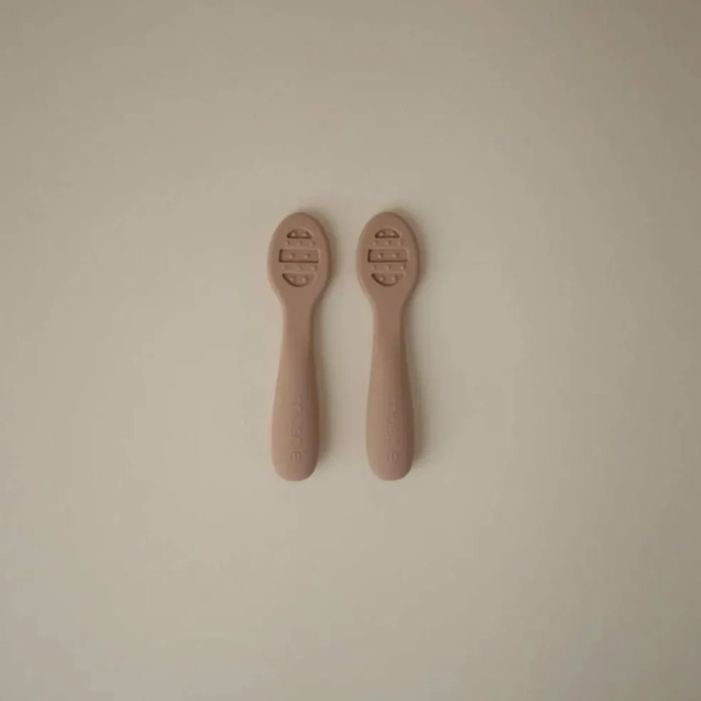 Lot de 2 cuillères d'apprentissage Natural-Shifting Sand
