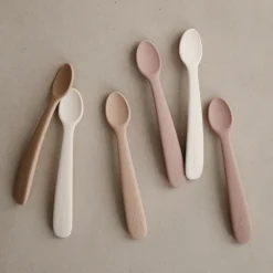 Lot de 2 cuillères en silicone Shifting sand-Blush