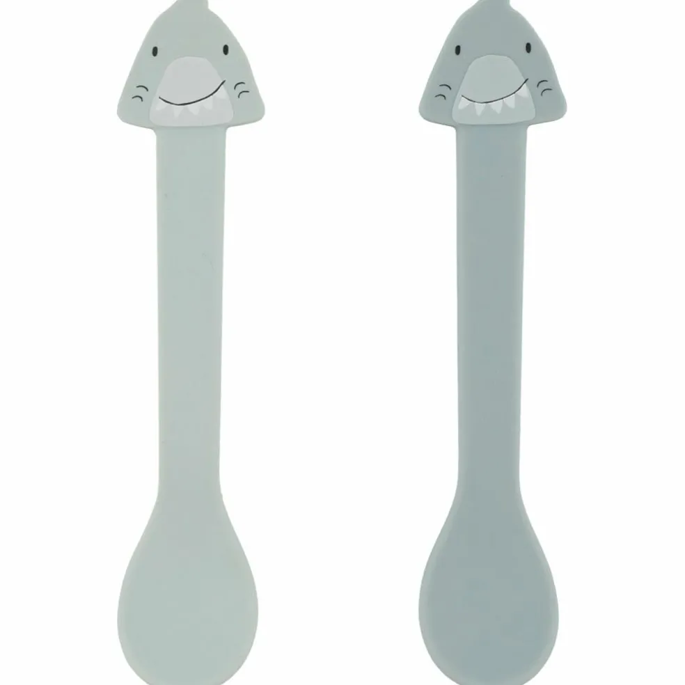 Lot de 2 cuillères en silicone Mr. Shark