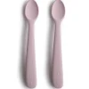 Lot de 2 cuillères en silicone Soft Lilac
