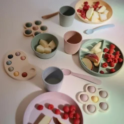 Lot de 2 cuillères en silicone Soft Lilac