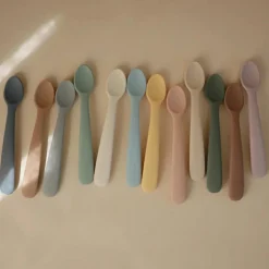 Lot de 2 cuillères en silicone Soft Lilac