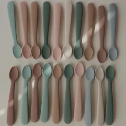 Lot de 2 cuillères en silicone Natural-Dried thyme