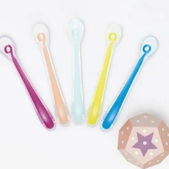 Lot de 5 cuillères 1er âge Baby Spoons