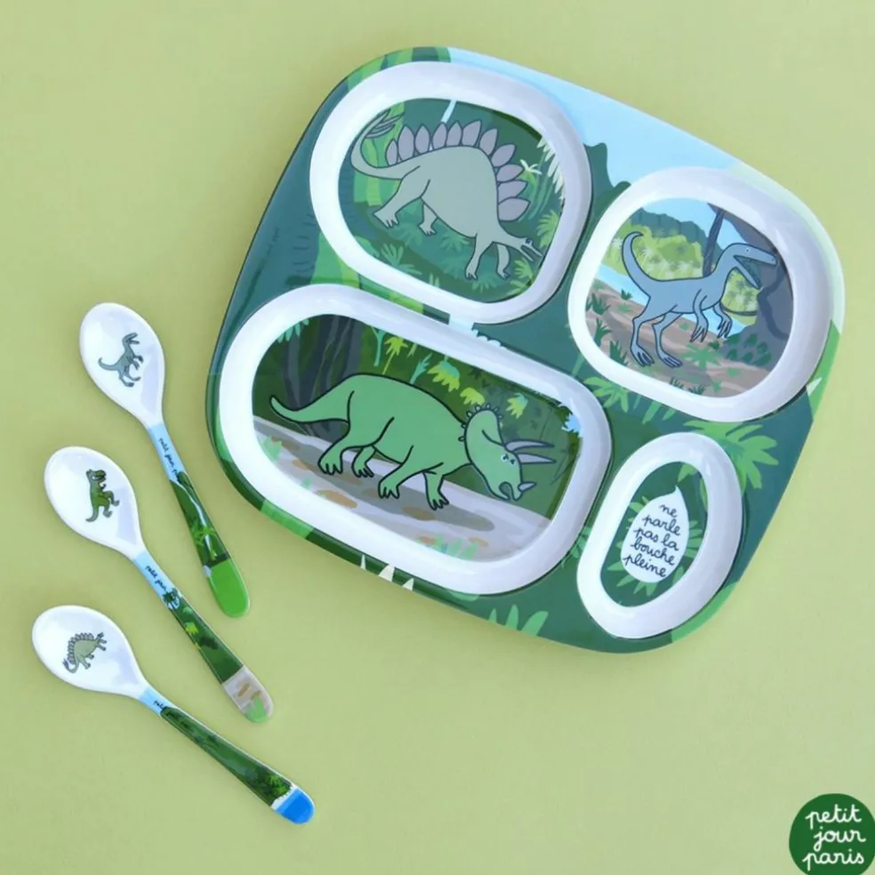 Lot de 3 cuillères Les Dinosaures