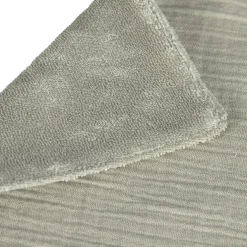 Lot de 3 débarbouillettes blanc cassé-rose poudré-olive