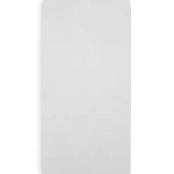 Lot de 2 draps housses blancs (60 x 120 cm)