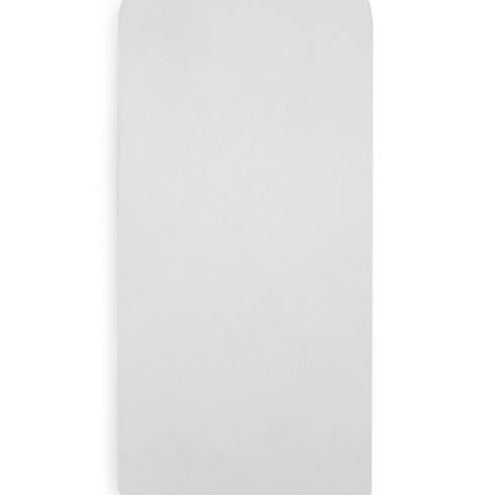 Lot de 2 draps housses blancs (60 x 120 cm)