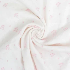 Lot de 2 draps housses cododo Fleurs Roses (50 x 83 cm)