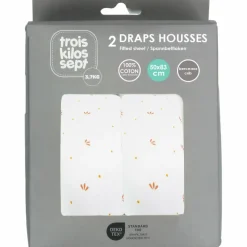 Lot de 2 draps housses cododo Gatsby (50 x 83 cm)