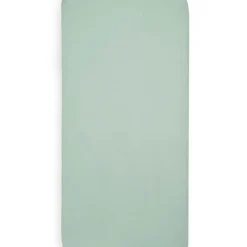 Lot de 2 draps housses en coton Ash Green (60 x 120 cm)