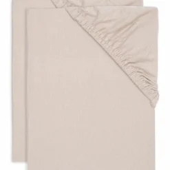 Lot de 2 draps housses en jersey Wild Rose (40 x 80 cm)
