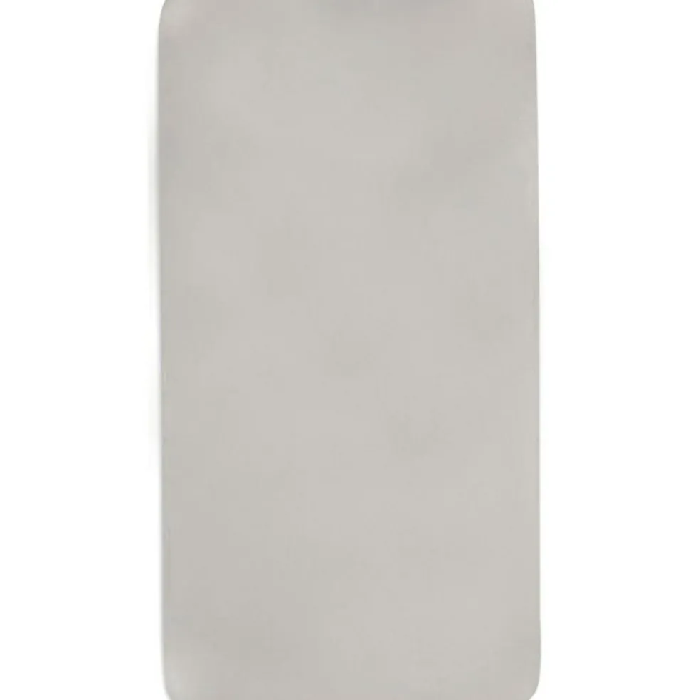 Lot de 2 draps housses en coton Ivory-Nougat (60 x 120 cm)