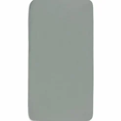 Lot de 2 draps housses en jersey Sea Green-Ivory (40 x 80 cm)