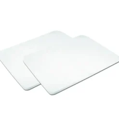 Lot de 2 draps housses enfant blancs pour matelas de lit de voyage 3 en 1 Swift