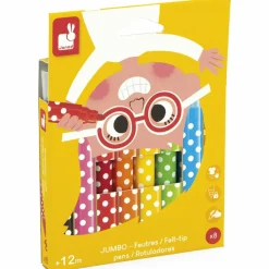 Lot de 8 feutres Jumbo