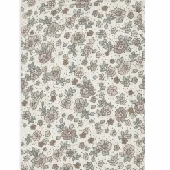 Lot de 3 gants de toilette en gaze de coton Retro Flowers