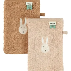 Lot de 2 gants de toilette Rabbit