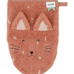 Lot de 2 gants de toilette Mrs. Cat et Mrs. Rabbit
