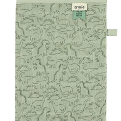 Lot de 3 gants de toilette en mousseline Daring Dino