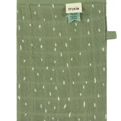 Lot de 3 gants de toilette en mousseline Daring Dino