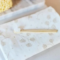 Lot de 3 gants de toilette en gaze de coton Leafy Dreams