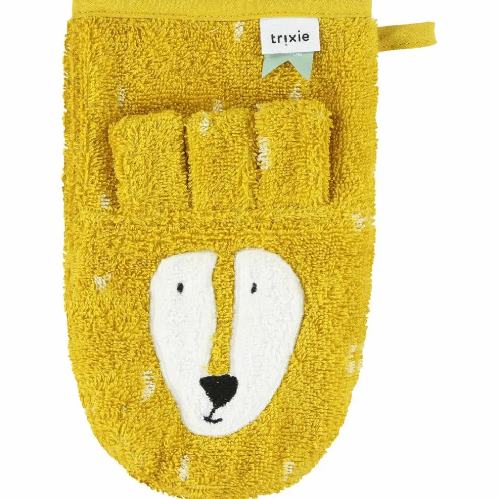 Lot de 2 gants de toilette Mr. Lion et Mr. Fox