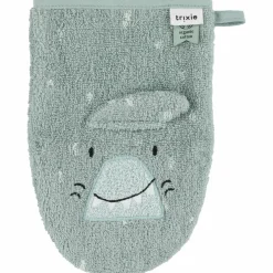 Lot de 2 gants de toilette Mr. Shark et Mr. Dino