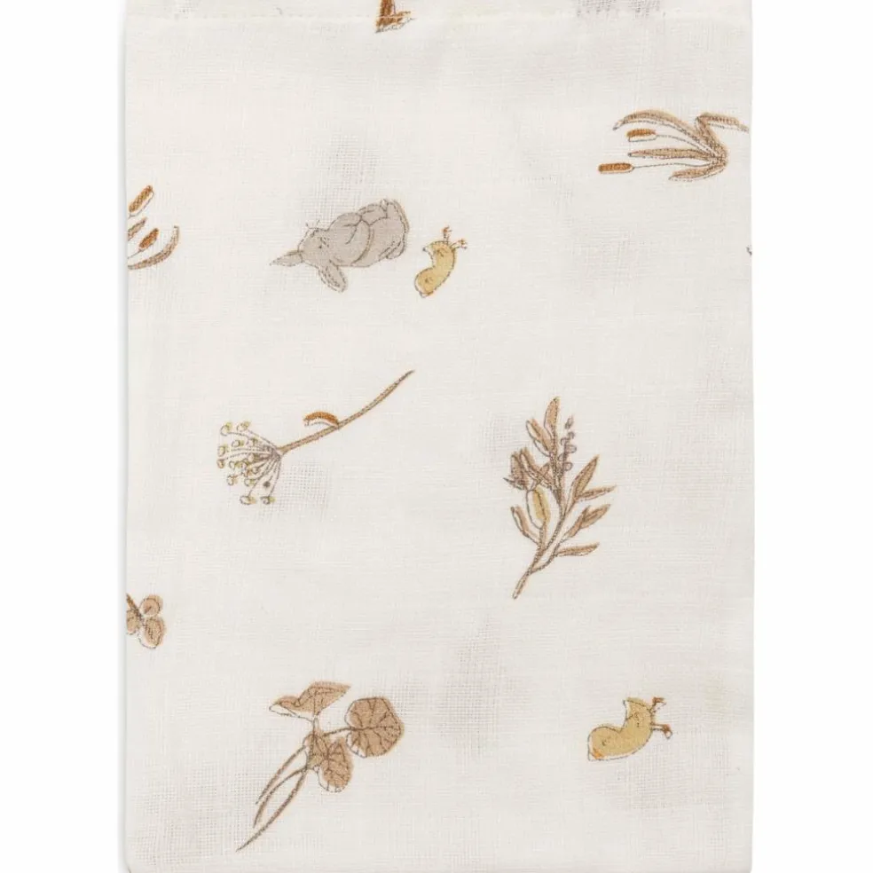 Lot de 3 gants de toilette en gaze de coton Riverside