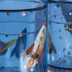 Lot de 2 gobelets à paillettes Outer Espace