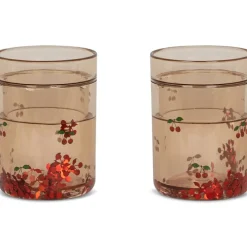 Lot de 2 gobelets à paillettes Cherry