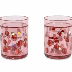 Lot de 2 gobelets à paillettes Fragola
