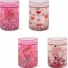 Lot de 4 gobelets Glitter Pink mix