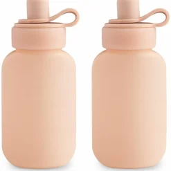 Lot de 2 gourdes alimentaires Blush