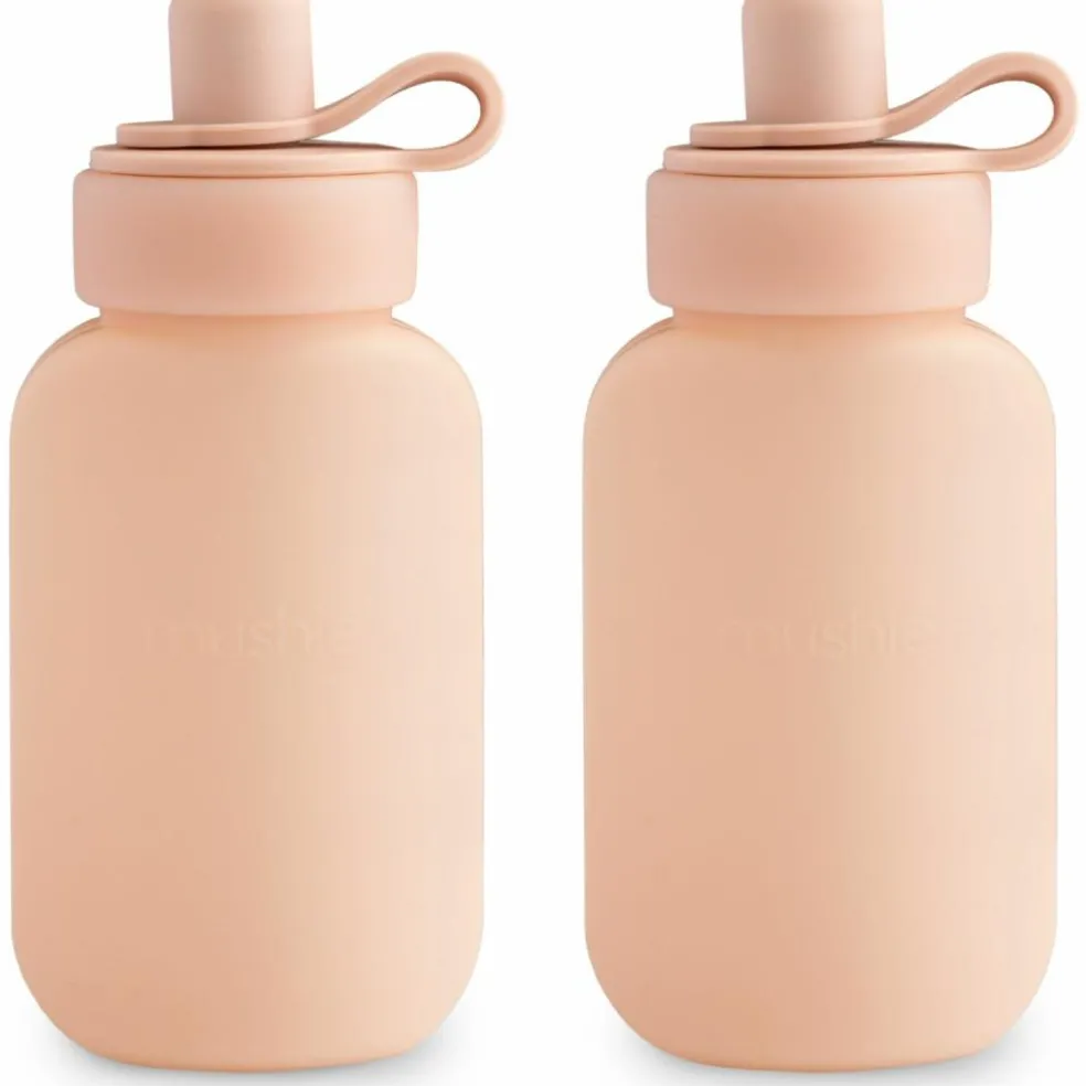 Lot de 2 gourdes alimentaires Blush
