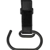 Lot de 2 grands crochets pour poussette noir