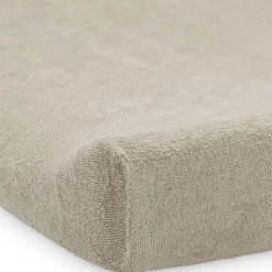 Lot de 2 housses de matelas à langer en éponge Nougat (50 x 70 cm)