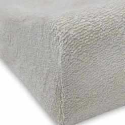 Lot de 2 housses de matelas à langer éponge Ivory-Nougat (50 x 70 cm)