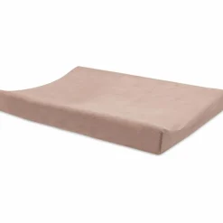 Lot de 2 housses de matelas à langer en éponge Wild Rose-Ivory (50 x 70 cm)