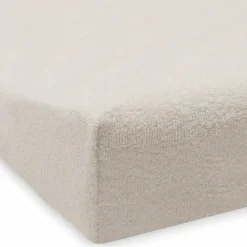 Lot de 2 housses de matelas à langer en éponge Wild Rose-Ivory (50 x 70 cm)