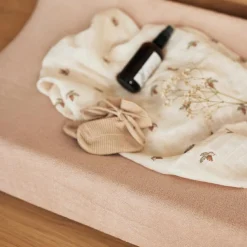 Lot de 2 housses matelas à langer en éponge Wild Rose (50 x 70 cm)